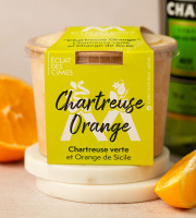 Eclat des cimes - Sorbet "Chartreuse Orange" Chartreuse verte et Orange de Sicile 440 ml