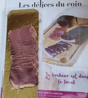 Les Délices du Coin - Filet de canard fumé tranché (env 20 tranches)