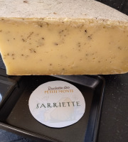 Ferme des Petits Monts - Raclette fermière SARRIETTE BIO au lait cru - Quart Meule 1,5 kg