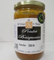 Les Bel' saveurs du Rouergue - POULET BASQUAISE 550 Gr