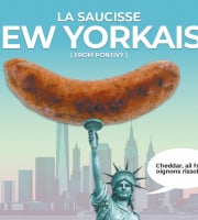 Le Lavandier Charcutier Pontivy - Saucisse New Yorkaise x4 (560gr)