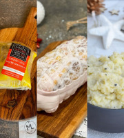 Maison Lascours - Menu Gourmand Rôti de Pintade au Foie Gras - 4 Personnes