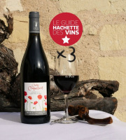 Domaine de la Chopinière du Roy - Lot de 3 Bouteilles de vin rouge Saint Nicolas de Bourgueil cuvée Coquelicot 2024 - 3 x 75 cl