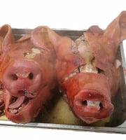 Ferme de la Paumerais - TETE DE PORC COMPLETE CUITE (x1) - 5,0 Kg