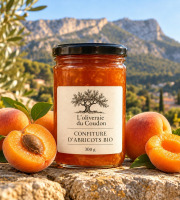 L'OLIVERAIE DU COUDON - CONFITURE D' ABRICOT BIO 300Gr