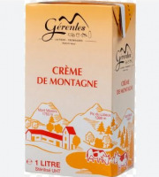 La Fromagerie PonPon Valence - Crème Liquide de Montagne 1 litre