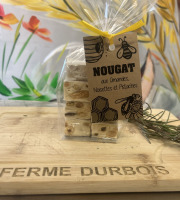 La Ferme Durbois - Nougat aux amandes Famille POIRIER 100g