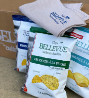 Chips Bellevue - OFFRE LIMITÉE - 3 recettes + 1 torchon BELLEVUE
