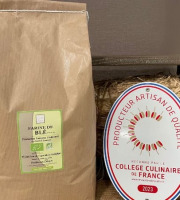 L'Atelier Contal - Paysan Meunier Biscuitier - Farine de Blé Bio T110 - 5kg