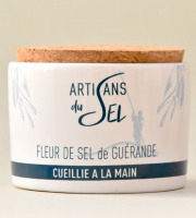 Artisans du Sel - Pot en céramique et Fleur de sel de Guérande naturelle x 8