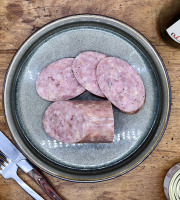 Ferme de Vertessec - Saucisson de Volailles à l'ail - 280g