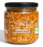 CLAC Conserverie - Sorgho à l'aubergine grillé bio - 350g