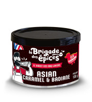 La Brigade des Epices - RUB Asian Caramel & Badiane - Assaisonnement pour le canard - 100g