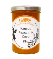 Biscuiterie des Vénètes - Canopée - Confiture de mangue, ananas, coco