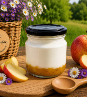 Gaec de l'Elanion - Fromage Blanc  Pomme 130g