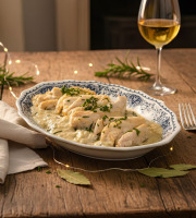 Maison Lascours - [Précommande] Aiguillette de Chapon à la sauce aux Morilles & Vin Jaune - 2 personnes