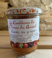 Ferme du Roussel - Confiture de pomme au gingembre 330g