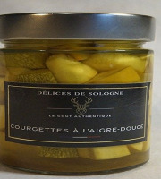 Délices de Sologne - courgette aigre douce - 160g