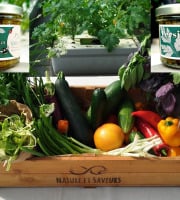 Nature et Saveurs - Ferme Aquaponique et Permacole Astérienne - Grand Panier de Légumes Astériens + Persillade & Pesto