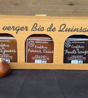 Le verger bio de Quinsac - Coffret 3 confitures BIO