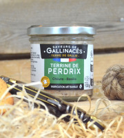 Terre de Gallie - Terrine de perdrix chèvre basilic