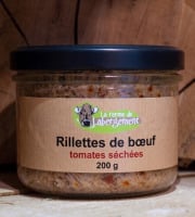 La Ferme de Labergement - Rillettes de bœuf tomates sechées 200 g
