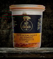 Lou Rey du Cochon - Pâté de porc laineux au piment d'Espelette 180g