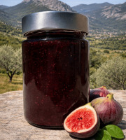 La Ferme de l'Ayguemarse - Préparation de fruits à la figue 370g