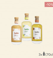 Halto - Coffret Découverte de Rhums Arrangés 3x70cl