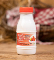 La Ferme de Blas'Lait - Yaourt à boire Aromatisé à la Fraise x2