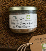 Terres de Bon Sens - Pâté de campagne au porc gascon 180g