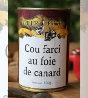 Ferme de Pleinefage - Cou farci au foie gras de canard - Boîte de 400g