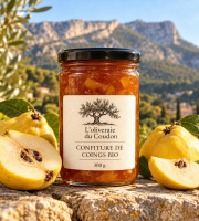 L'OLIVERAIE DU COUDON - CONFITURE DE COING BIO 300 GR