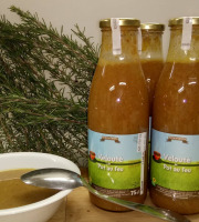 Ferme du caroire - Velouté de champignon au lait de chèvre