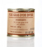 Ferme de la Garrigue Haute - Foie gras d’oie entier en conserve 60g