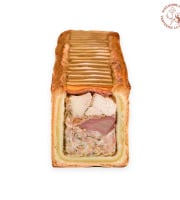 Ferme de Vertessec - [Précommande] Pâté en croûte de volaille au foie gras et figues 1X250G