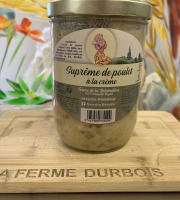 La Ferme Durbois - Suprême de poulet à la crème 750g