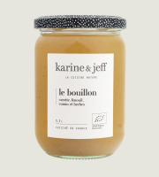 Karine & Jeff - Le bouillon - carotte, fenouil, cumin et herbes