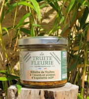 La Truite Fleurie - Rillette de truites à l'aneth et piment d'Espelette AOP