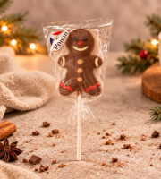 Maison Schmid - Sucette bonhomme en chocolat "Manala" 30g