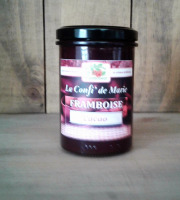 Le Domaine du Framboisier - Confiture allégée en sucre Framboise et Cacao 250g