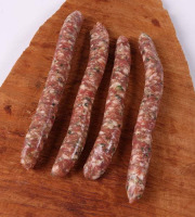 La Ferme du Louvier - Chipolatas oignon-persil 320g de porc élevé en plein air