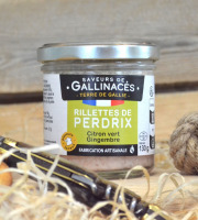 Terre de Gallie - Rillettes de perdrix citron vert et gingembre x 20
