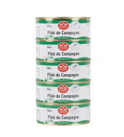 La Ferme Elizaldia - Filet de 5 pâtés de campagne 190g