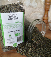 La Ferme du Joyeux Laboureur - Lentilles vertes 500g