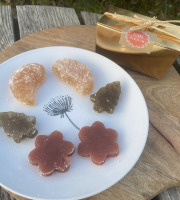 Ferme Sinsac - Pâtes de fruits assortis de Noël (en ballotin de 100grs)