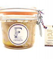 Ferme des Fayards - Foie gras d’Oie entier 300g