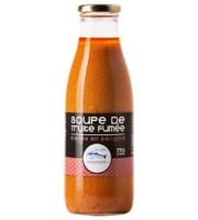 Pisciculture des eaux de l'Inval - 6 soupes de truite fumée 700 ml