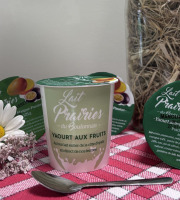 Lait Prairies du Boulonnais - Yaourt brassé à la mangue et passion x4