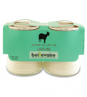 BEILLEVAIRE - Yaourt Nature au lait de chèvre x 2